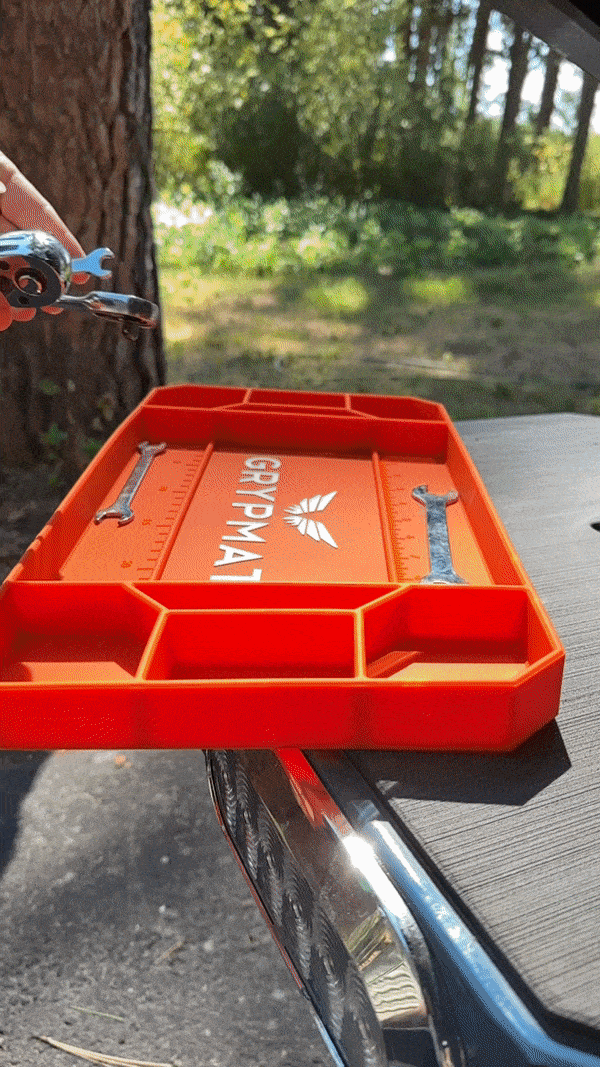 Grypmat Plus - DUO - Toolbox Widget UK, Grypmat, Grip mat, Tool Mat, Toolbox Widget, Tool Box Widget, Non-slip, Tool caddy, Tool tote