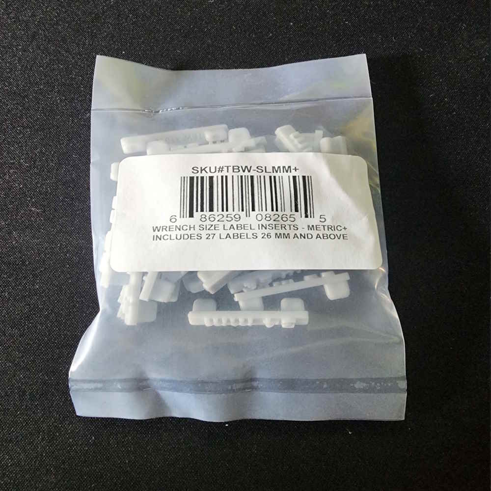 Spanner Size Labels - Metric+ (2.0) - ToolBox Widget UK