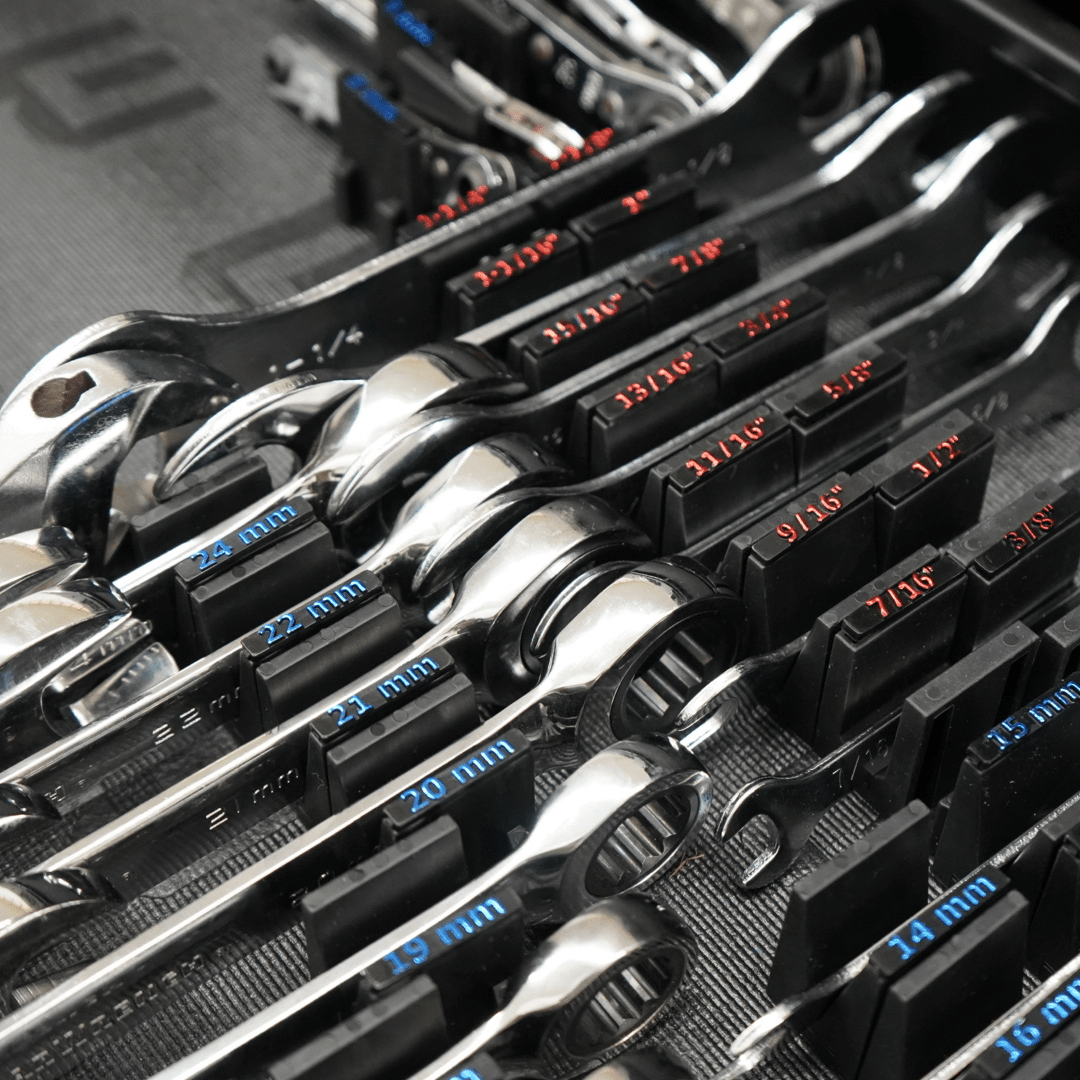 Spanner Size Labels - Metric+ (2.0) - ToolBox Widget UK