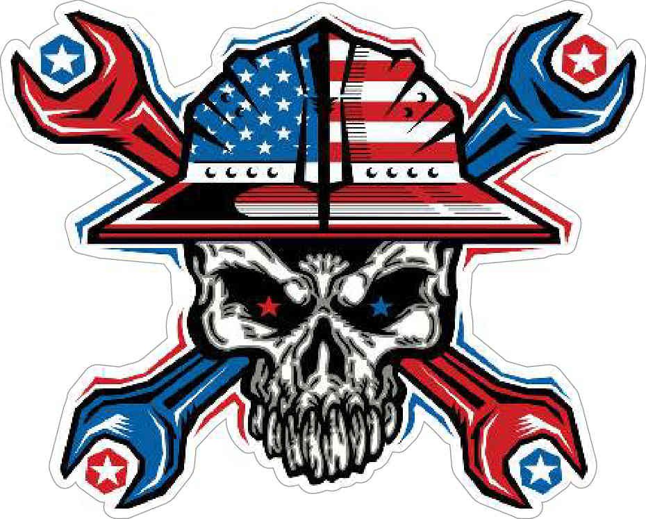 America Wrench Skull - ToolBox Widget UK