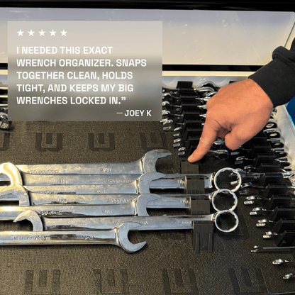Large Wrench Organizers - Angled - ToolBox Widget UK