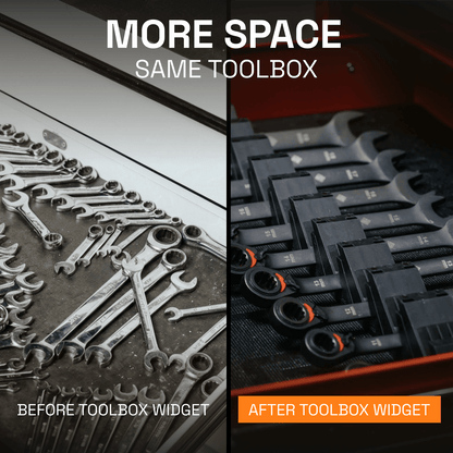 Large Wrench Organizers - Angled - ToolBox Widget UK