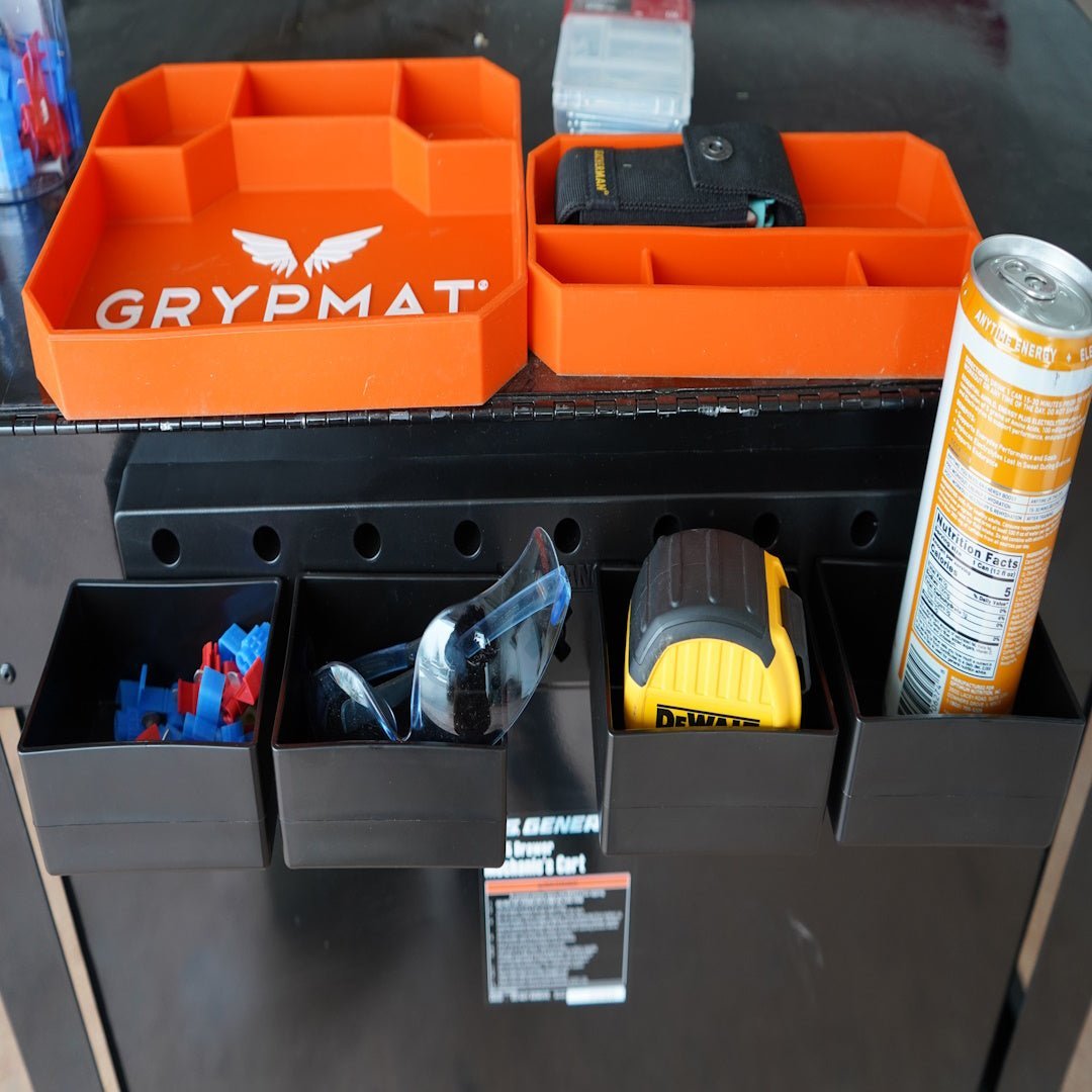 Magnetic Tray/Bin Vertical Hangers - ToolBox Widget UK