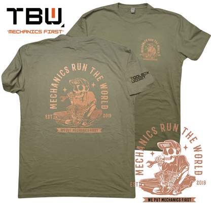 NEW TBW LOGO MECHANIC T - SHIRTS - ToolBox Widget UK