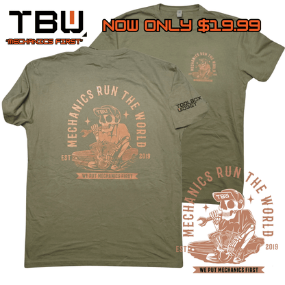 NEW TBW LOGO MECHANIC T - SHIRTS - ToolBox Widget UK