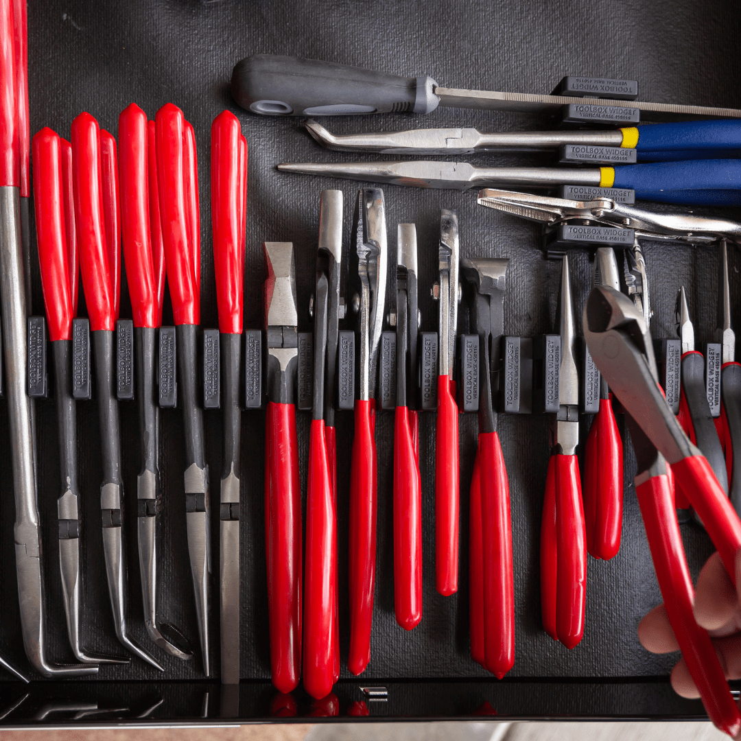 KOWSINDE Tool Box Organizer – Customizable Compartments For Tools & Hardware