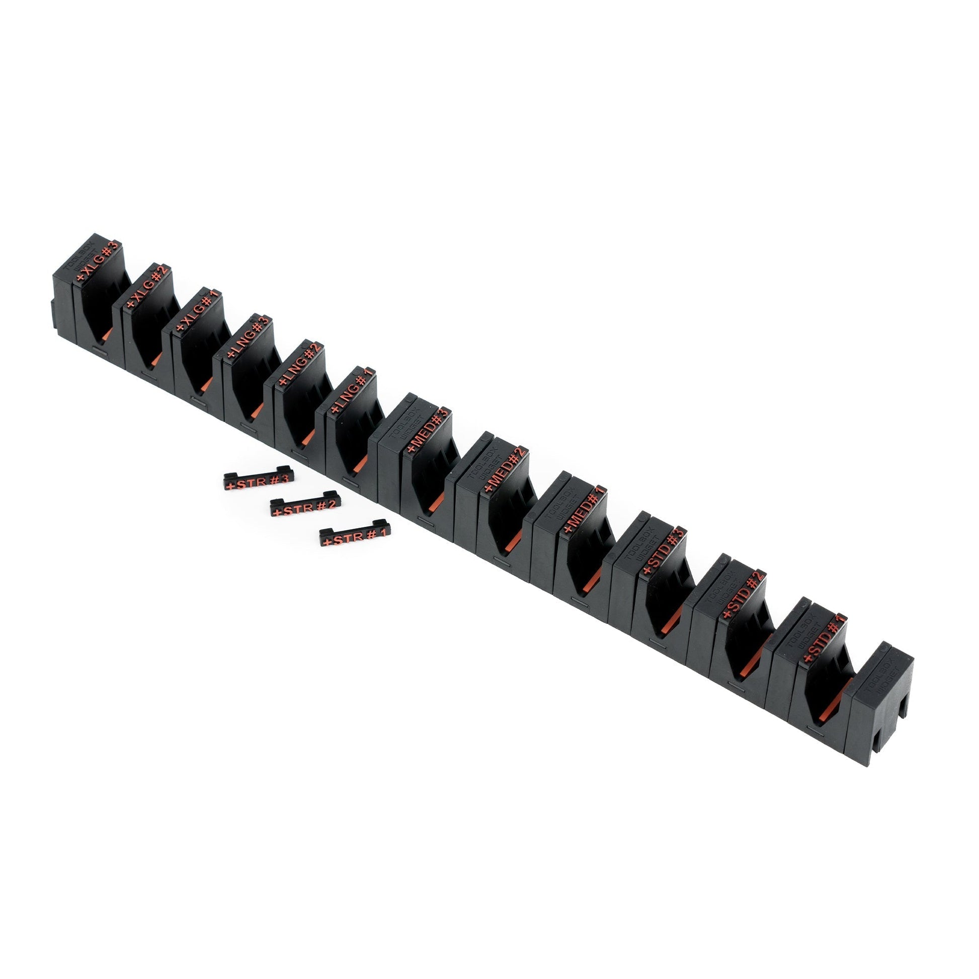 Screwdriver Label Inserts - ToolBox Widget UK