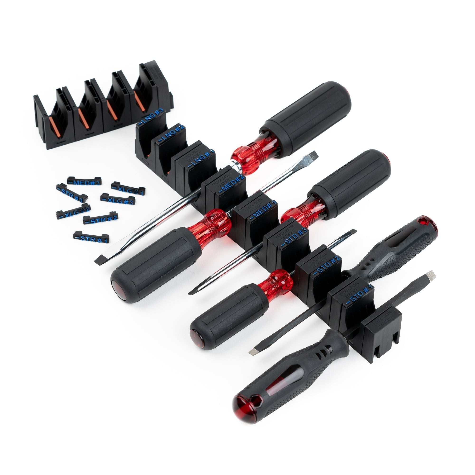 Screwdriver Label Inserts - ToolBox Widget UK