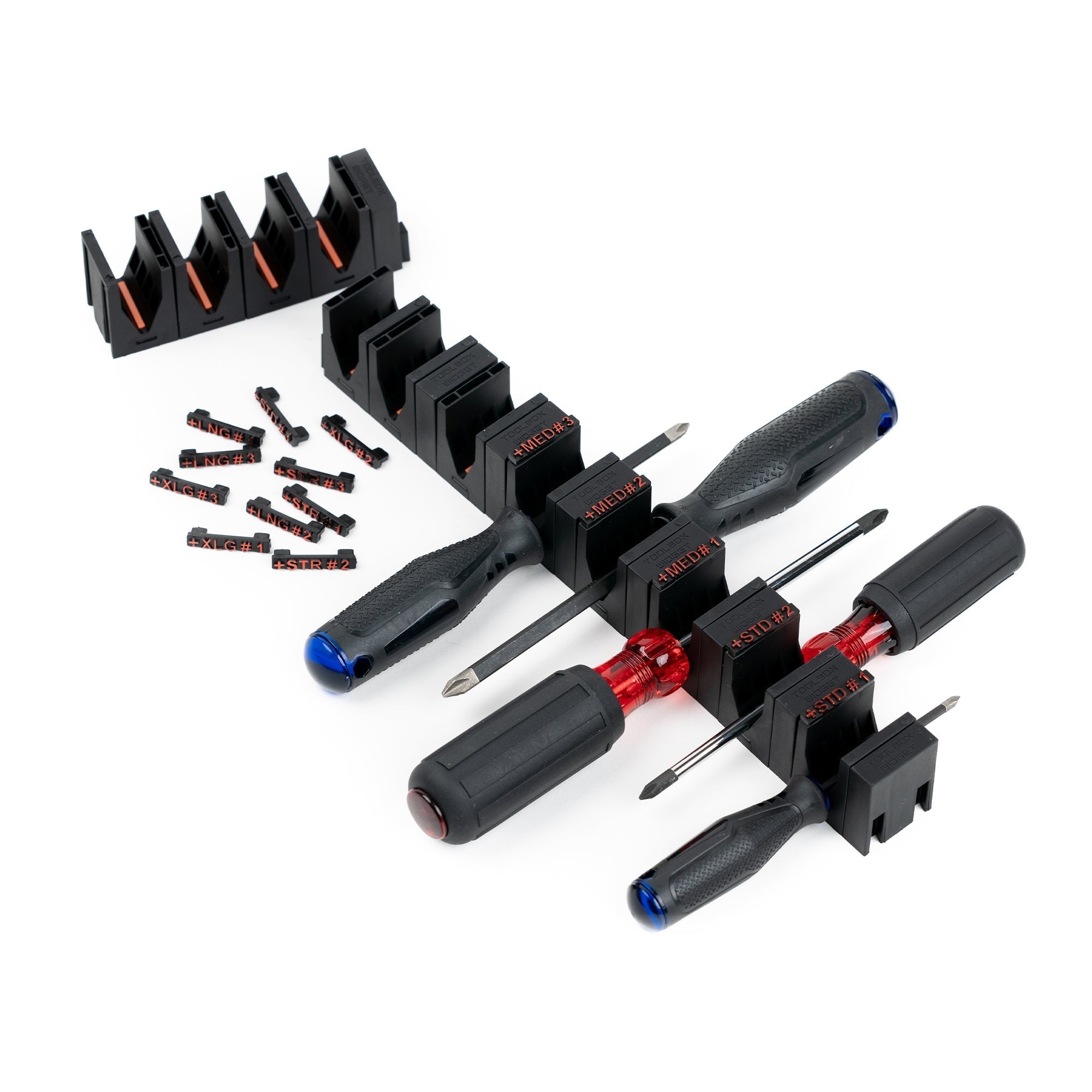 Screwdriver Label Inserts - ToolBox Widget UK