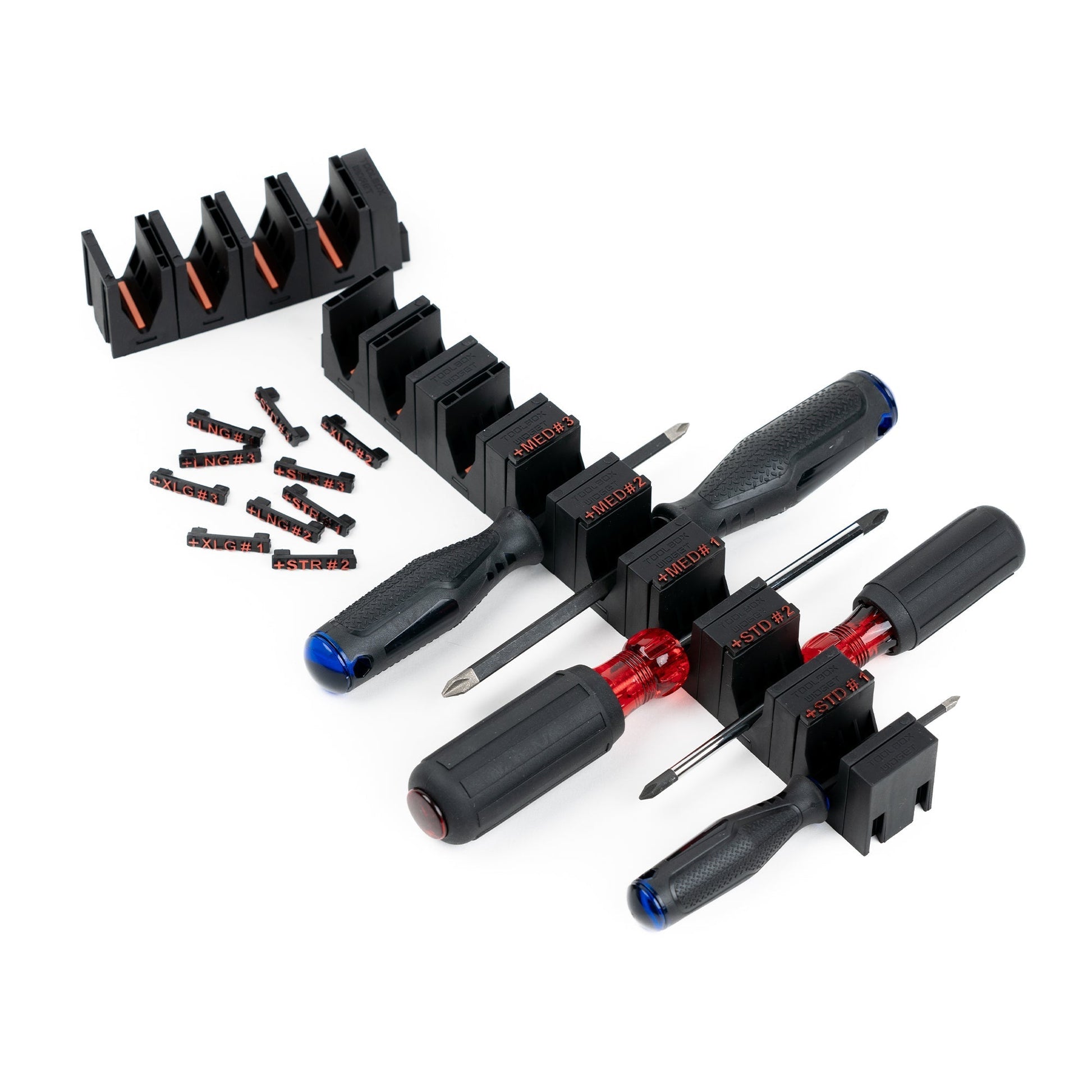 Screwdriver Label Inserts - ToolBox Widget UK