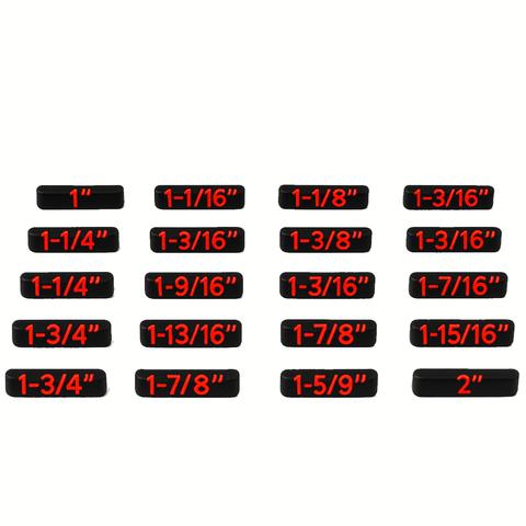 Spanner Size Labels - SAE+ (2.0) - ToolBox Widget UK