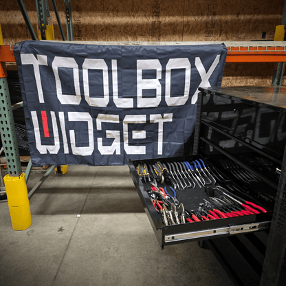 Toolbox Widget Shop Banner (3' x 5') - ToolBox Widget UK