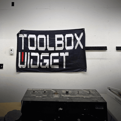 Toolbox Widget Shop Banner (3' x 5') - ToolBox Widget UK