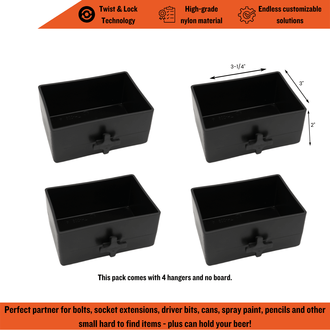 ToolHanger Accessory Tray/Bin Holder - ToolBox Widget UK