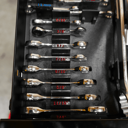 Wrench Size Labels - Metric - ToolBox Widget UK