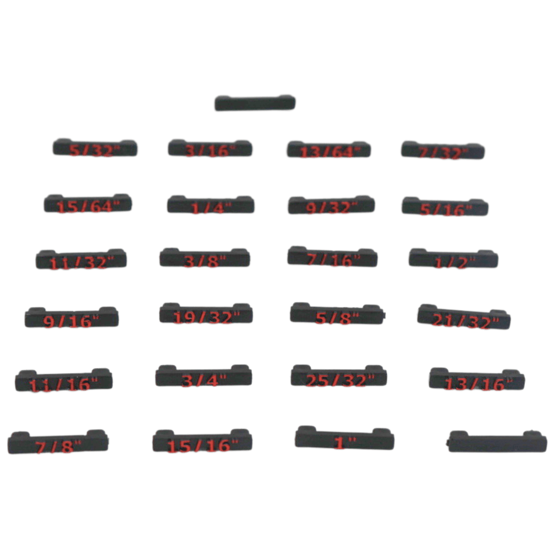 Wrench Size Labels - SAE - ToolBox Widget UK
