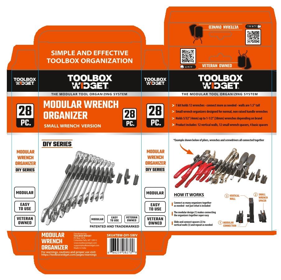 DIY Wrench Organizer - Normal - ToolBox Widget UK