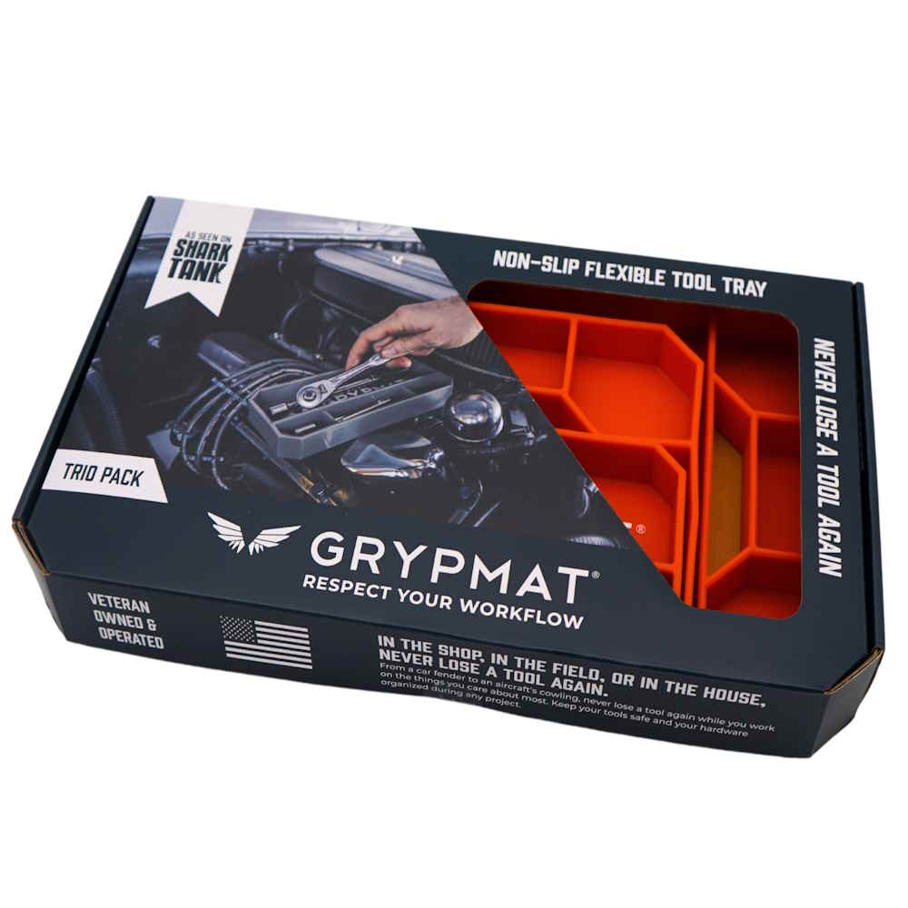 Grypmat Plus - TRIO - Toolbox Widget UK, Grypmat, Grip mat, Tool Mat, Toolbox Widget, Tool Box Widget, Non-slip, Tool caddy, Tool tote
