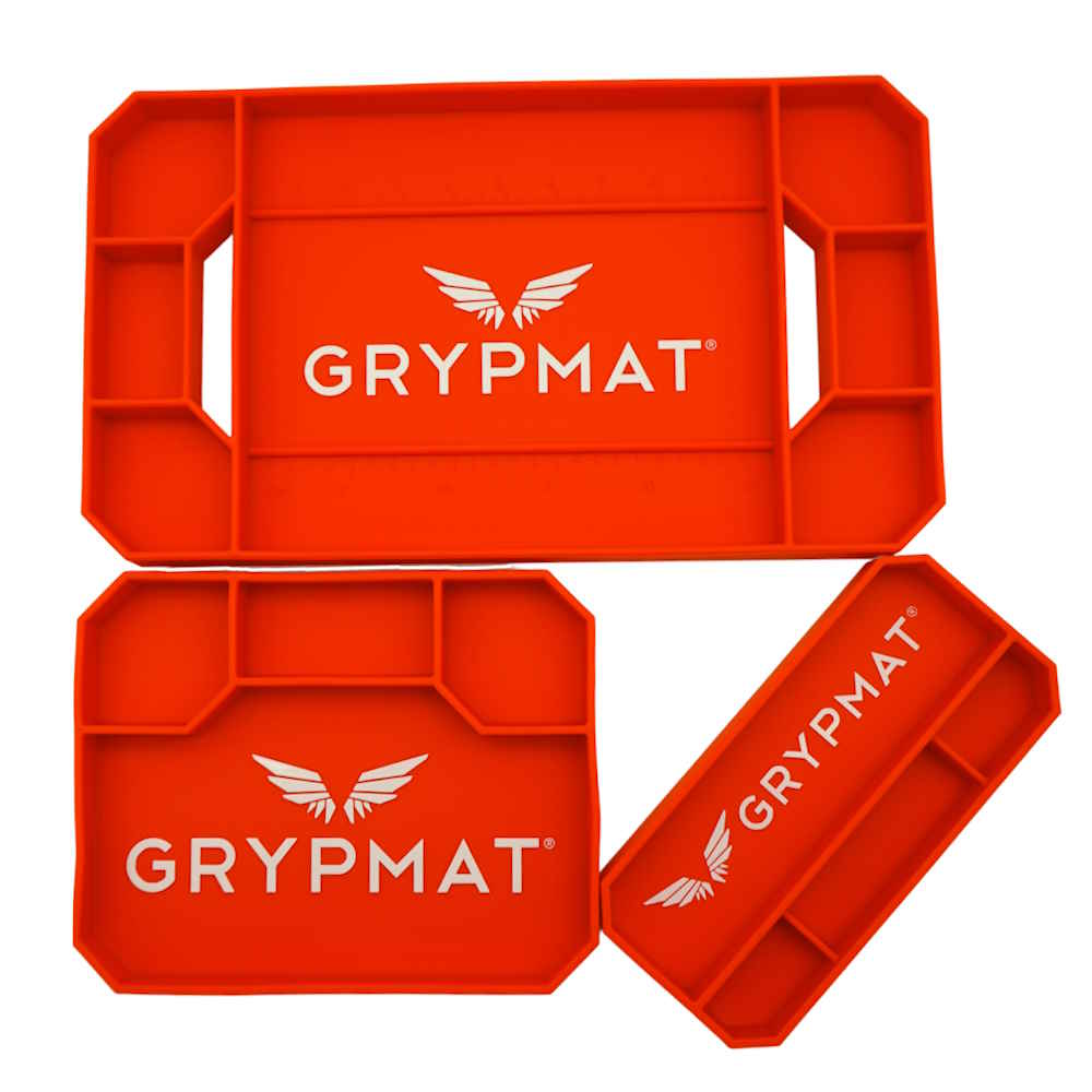 Grypmat Plus - TRIO - Toolbox Widget UK, Grypmat, Grip mat, Tool Mat, Toolbox Widget, Tool Box Widget, Non-slip, Tool caddy, Tool tote