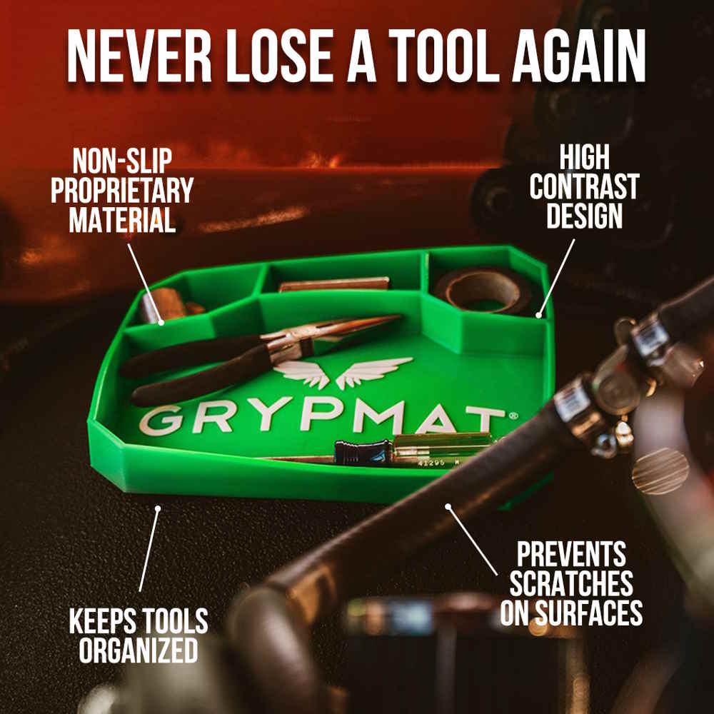 Grypmat Plus - TRIO - Toolbox Widget UK, Grypmat, Grip mat, Tool Mat, Toolbox Widget, Tool Box Widget, Non-slip, Tool caddy, Tool tote