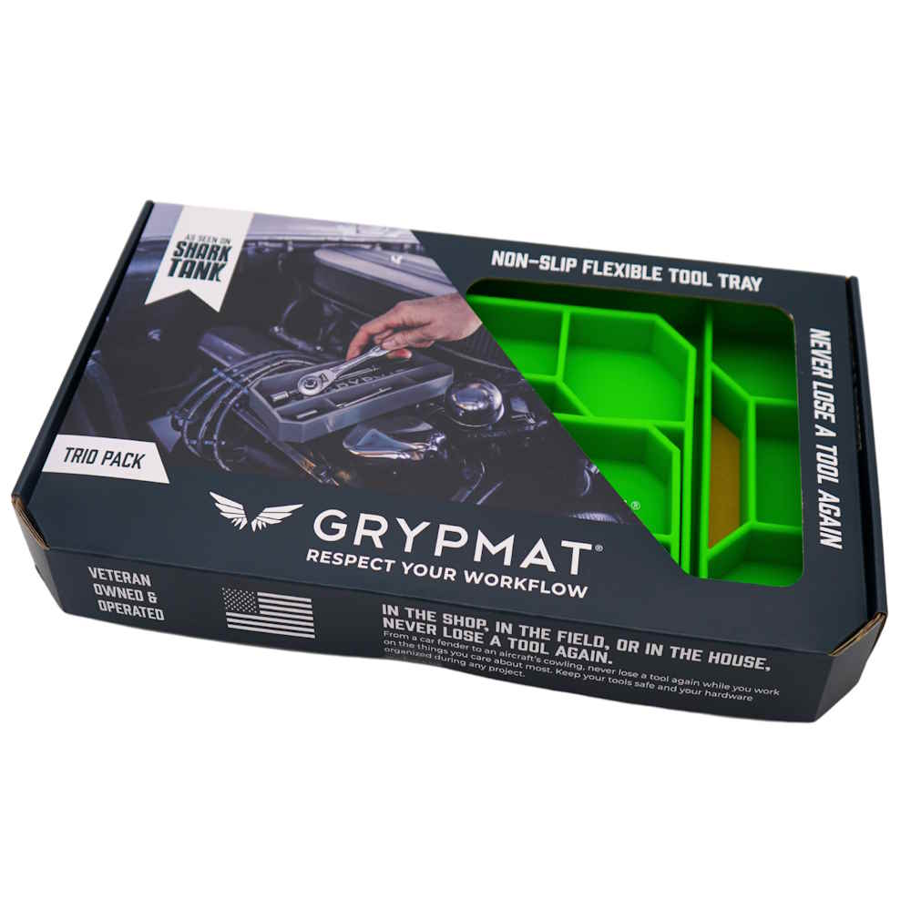 Grypmat Plus - TRIO - Toolbox Widget UK, Grypmat, Grip mat, Tool Mat, Toolbox Widget, Tool Box Widget, Non-slip, Tool caddy, Tool tote
