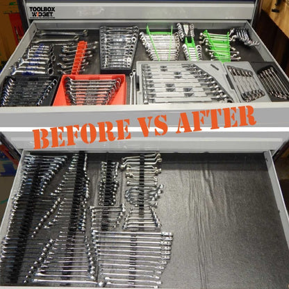 Pro - Vertical Wrench Organizers - Toolbox Widget UK Wrench Organizer, Wrench Organization, Toolbox Widget, Tool Box Widget, Tool Organization, Wrench Holder