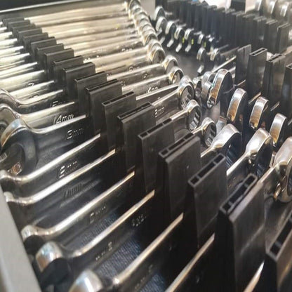 Pro - Vertical Wrench Organizers - Toolbox Widget UK Wrench Organizer, Wrench Organization, Toolbox Widget, Tool Box Widget, Tool Organization, Wrench Holder